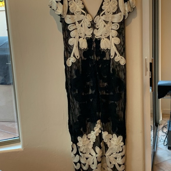 JS Collections Soutache Dress- worn once. Size 8. - Picture 3 of 3